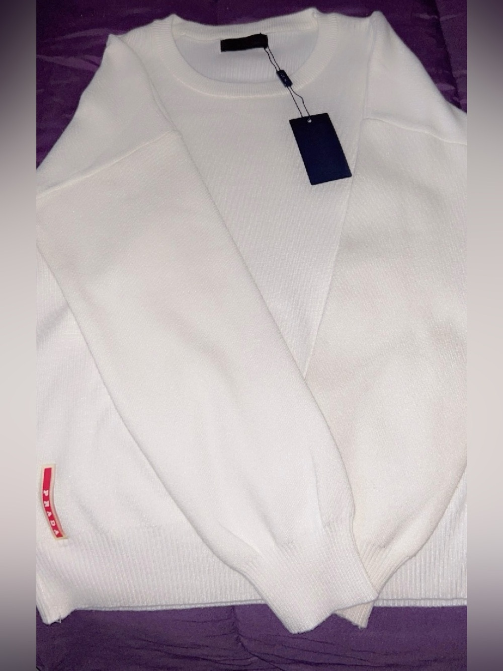 Prada Linea Rossa crewneck